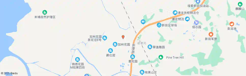 香港新田軍營_巴士站地圖_香港巴士_妙搜巴士搜尋2025