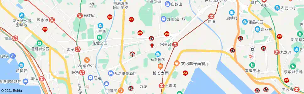 香港九龍城法院_巴士站地圖_香港巴士_妙搜巴士搜尋2025