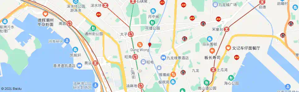 香港旺角港鐵東站總站_巴士站地圖_香港巴士_妙搜巴士搜尋2025