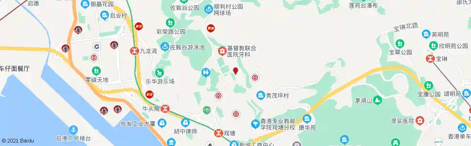 香港曉光街公園_巴士站地圖_香港巴士_妙搜巴士搜尋2025