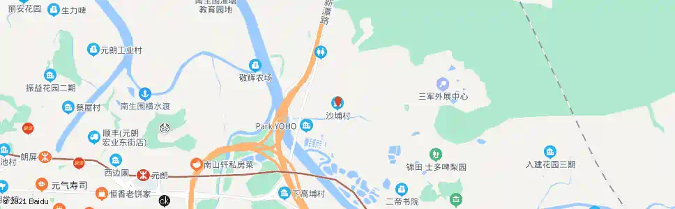 香港沙埔村口_巴士站地圖_香港巴士_妙搜巴士搜尋2025