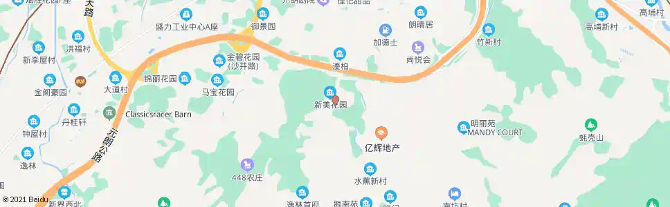 香港入建花園_巴士站地圖_香港巴士_妙搜巴士搜尋2025