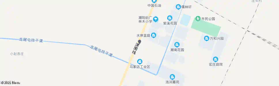 天津马家店_公交站地图_天津公交_妙搜公交查询2025