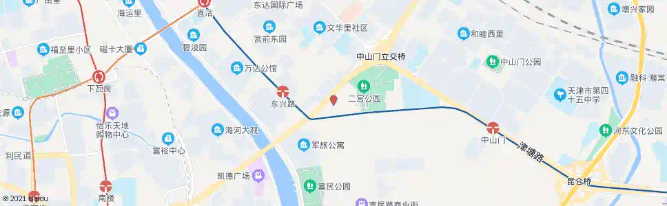 天津总工会_公交站地图_天津公交_妙搜公交查询2025
