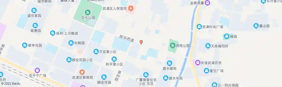 天津泉州路市场南门_公交站地图_天津公交_妙搜公交查询2025