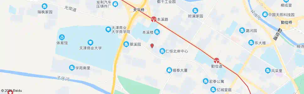 天津裕国楼_公交站地图_天津公交_妙搜公交查询2025