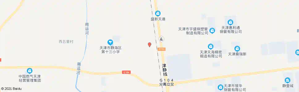 天津傅家村_公交站地图_天津公交_妙搜公交查询2025