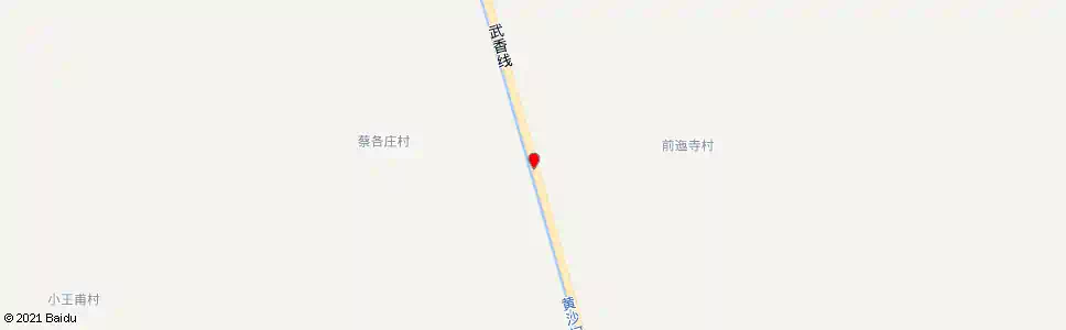 天津蔡各庄_公交站地图_天津公交_妙搜公交查询2025