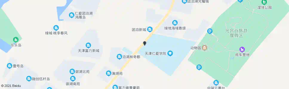 天津天津大学仁爱学院_公交站地图_天津公交_妙搜公交查询2025