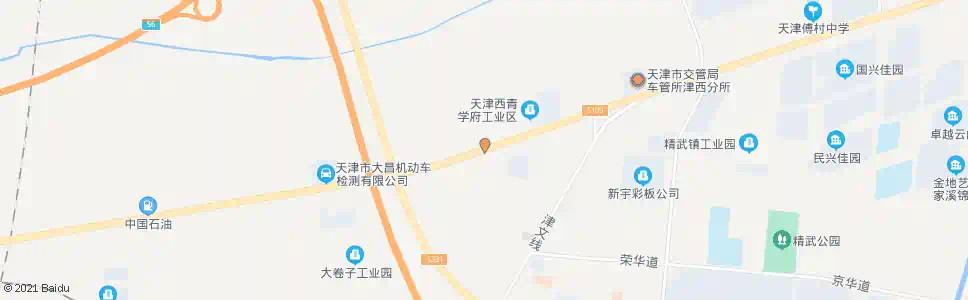 天津小卷子村_公交站地图_天津公交_妙搜公交查询2025