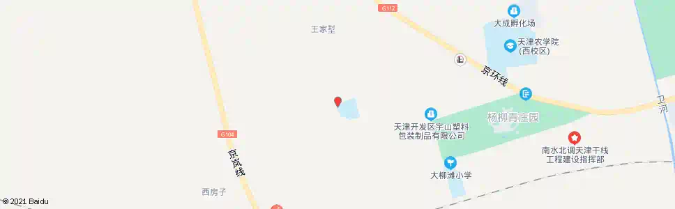 天津大柳滩_公交站地图_天津公交_妙搜公交查询2025