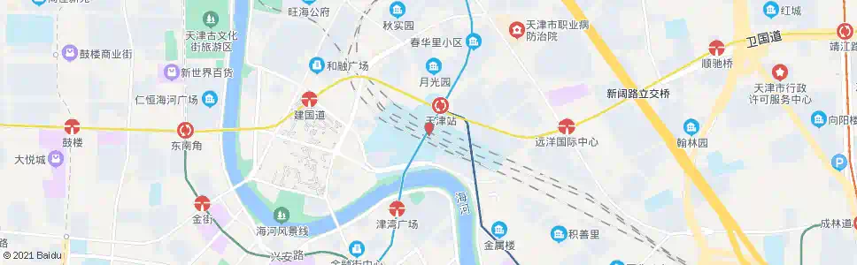 天津马堤村东_公交站地图_天津公交_妙搜公交查询2025