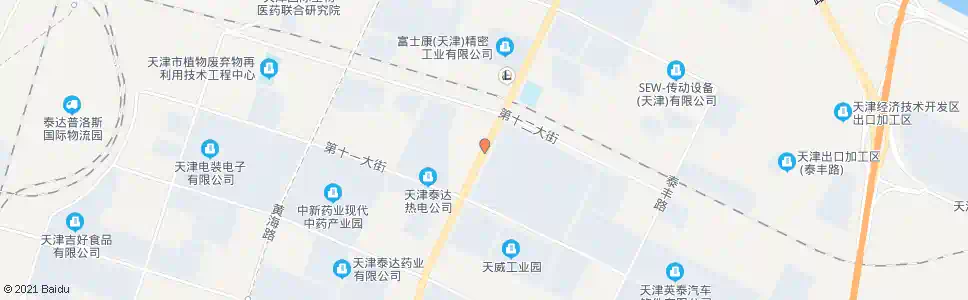天津生态城污水处理厂_公交站地图_天津公交_妙搜公交查询2025
