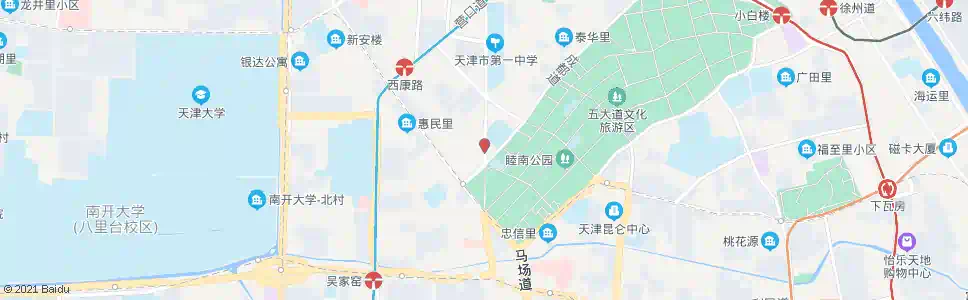 天津贵州路体育馆_公交站地图_天津公交_妙搜公交查询2025