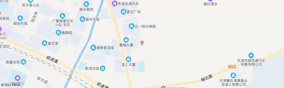 天津五一阳光南区_公交站地图_天津公交_妙搜公交查询2025