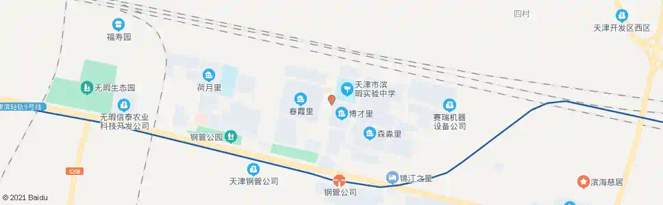 天津无瑕派出所_公交站地图_天津公交_妙搜公交查询2025