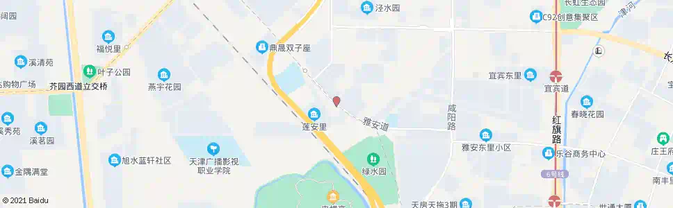 天津川府新村_公交站地图_天津公交_妙搜公交查询2025