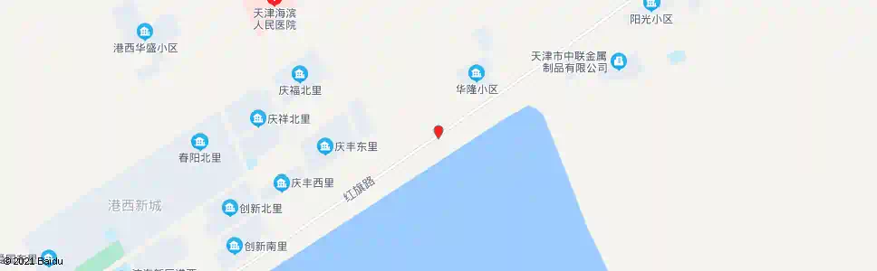 天津水电厂_公交站地图_天津公交_妙搜公交查询2025