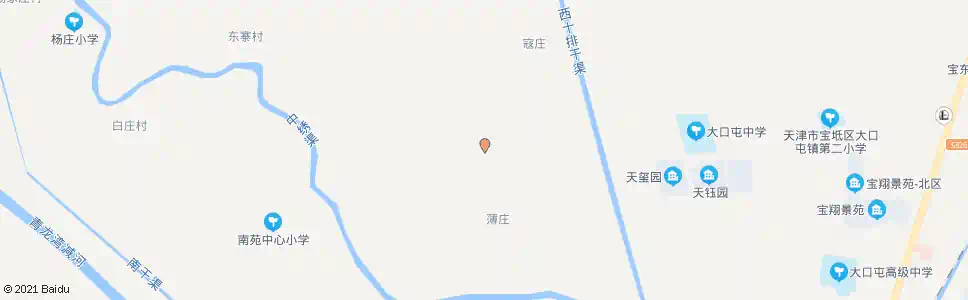 天津薄庄(宝武路)_公交站地图_天津公交_妙搜公交查询2025