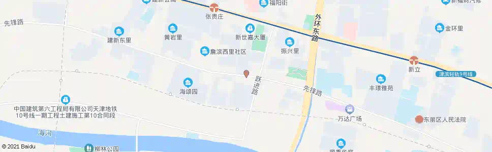 天津津门里_公交站地图_天津公交_妙搜公交查询2025