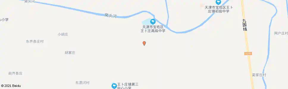 天津龙虎庄村_公交站地图_天津公交_妙搜公交查询2025