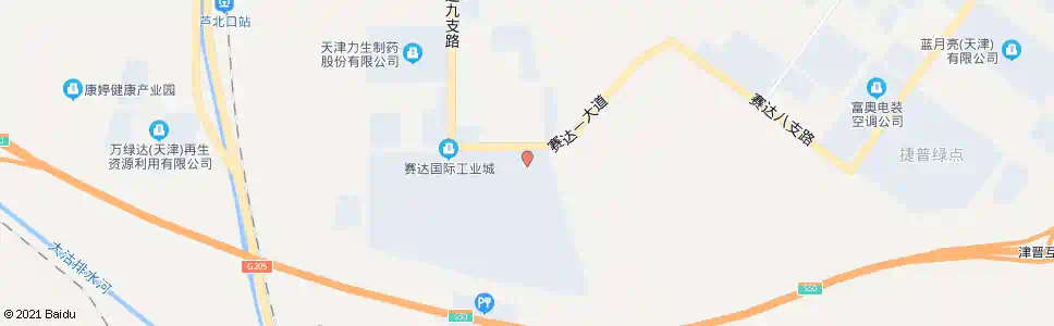 天津益客斯泰克_公交站地图_天津公交_妙搜公交查询2025