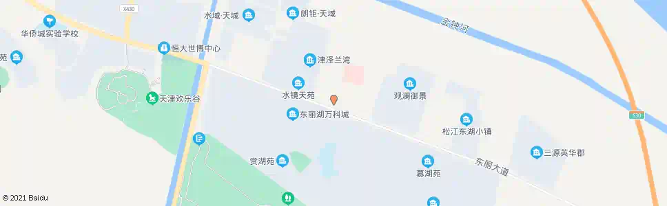 天津东丽大道_公交站地图_天津公交_妙搜公交查询2025