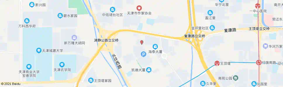 天津科馨别墅_公交站地图_天津公交_妙搜公交查询2025