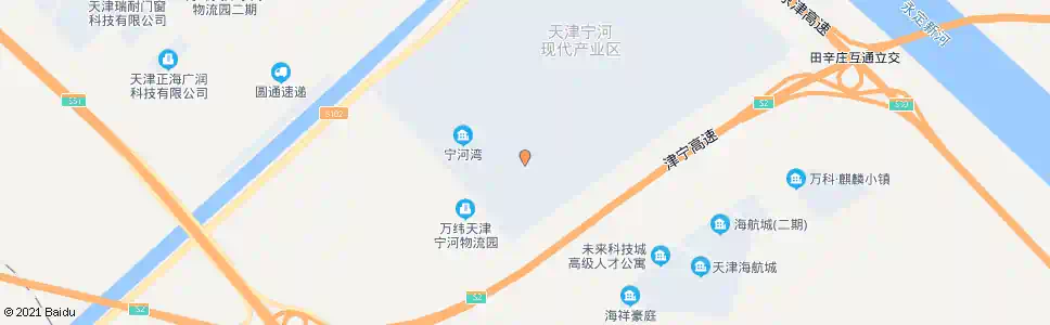 天津英利绿子公司_公交站地图_天津公交_妙搜公交查询2025