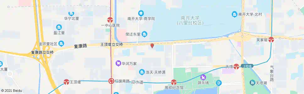 天津友荣生态园_公交站地图_天津公交_妙搜公交查询2025