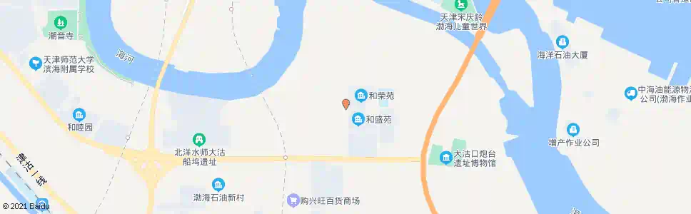 天津和荣苑_公交站地图_天津公交_妙搜公交查询2025