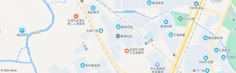天津安平京津花园_公交站地图_天津公交_妙搜公交查询2025