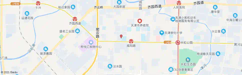 天津向阳路_公交站地图_天津公交_妙搜公交查询2025