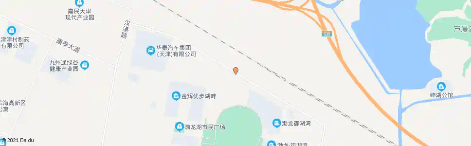 天津总部基地二区_公交站地图_天津公交_妙搜公交查询2025