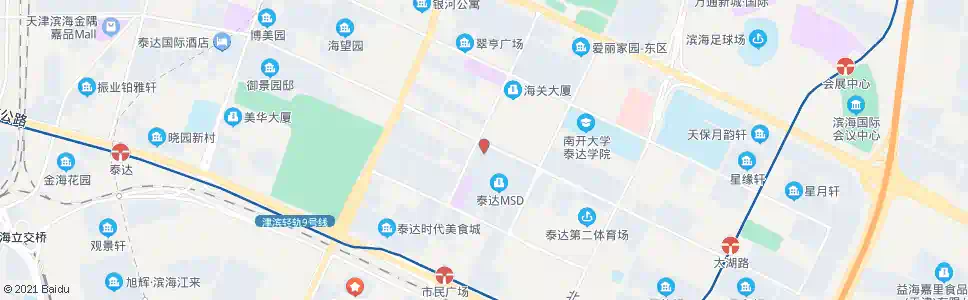 天津经济发展服务中心_公交站地图_天津公交_妙搜公交查询2025