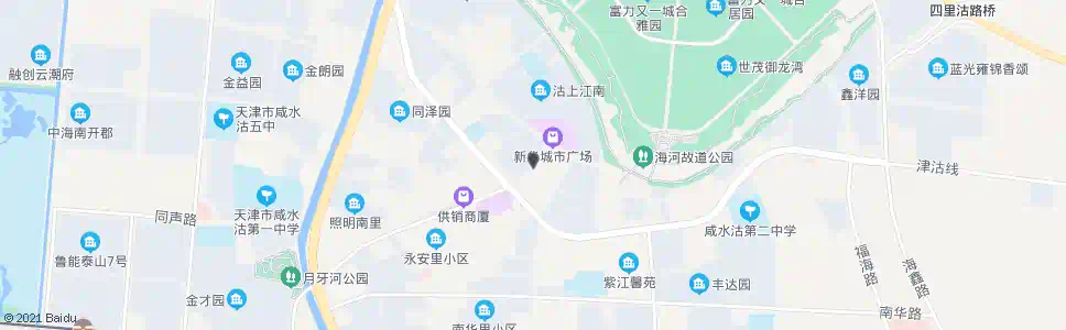 天津惠苑里_公交站地图_天津公交_妙搜公交查询2025