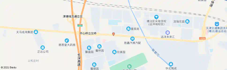 天津六道沟站_公交站地图_天津公交_妙搜公交查询2025