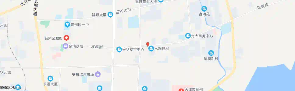 天津水利新村_公交站地图_天津公交_妙搜公交查询2025