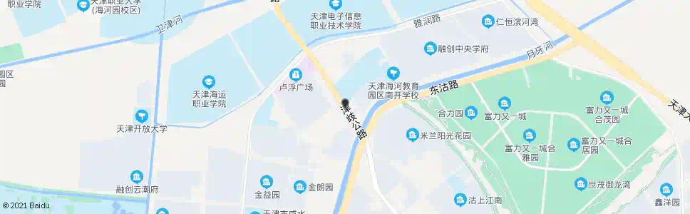天津金石南里_公交站地图_天津公交_妙搜公交查询2025