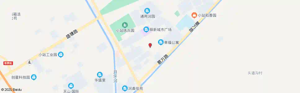 天津小站红旗路(南付营路)_公交站地图_天津公交_妙搜公交查询2025