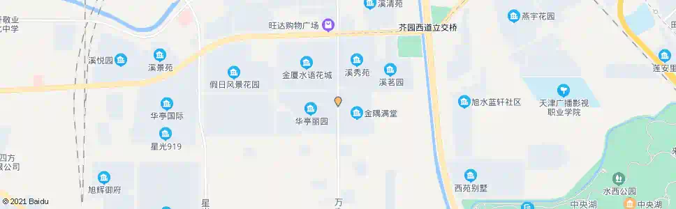 天津卉安道_公交站地图_天津公交_妙搜公交查询2025