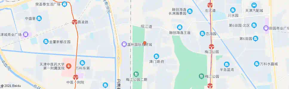 天津云舒花园_公交站地图_天津公交_妙搜公交查询2025