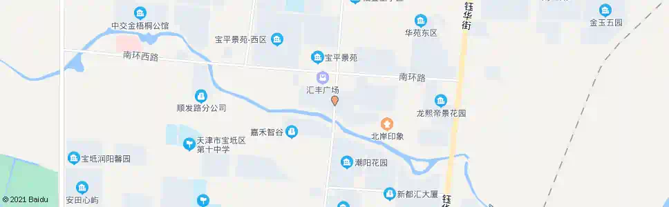 天津怡购清华园_公交站地图_天津公交_妙搜公交查询2025