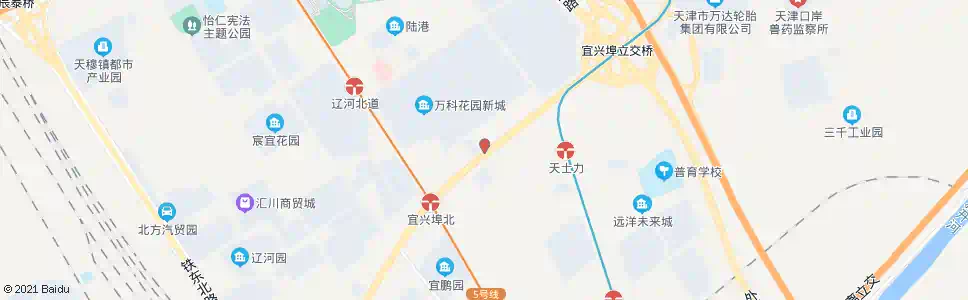 天津万科新城_公交站地图_天津公交_妙搜公交查询2025