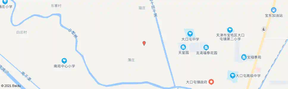 天津寇庄_公交站地图_天津公交_妙搜公交查询2025