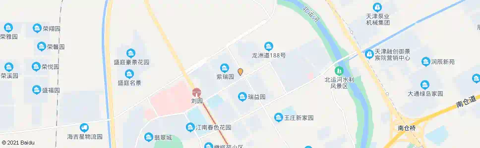 天津紫瑞园_公交站地图_天津公交_妙搜公交查询2025