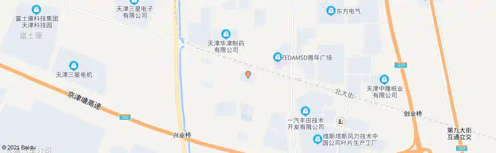 天津锦湖研发中心_公交站地图_天津公交_妙搜公交查询2025