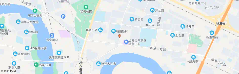 天津春风里_公交站地图_天津公交_妙搜公交查询2025