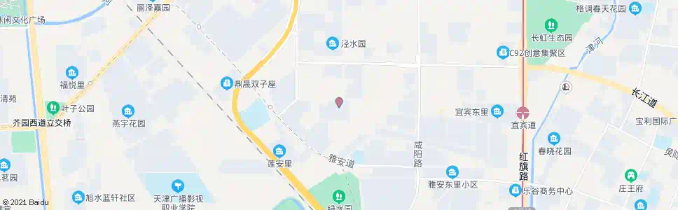 天津雅川家园_公交站地图_天津公交_妙搜公交查询2025