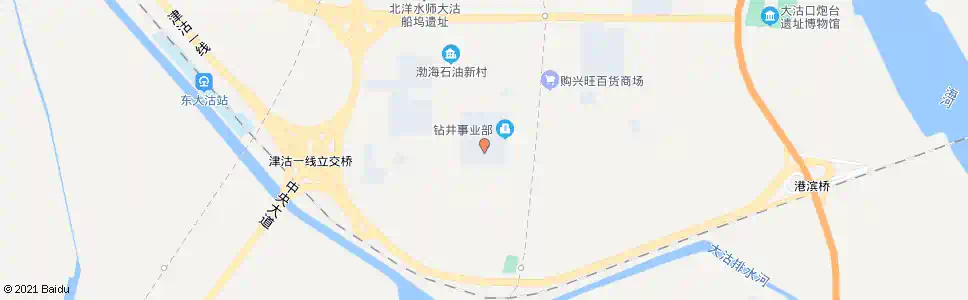 天津渤海石油新村四区_公交站地图_天津公交_妙搜公交查询2025